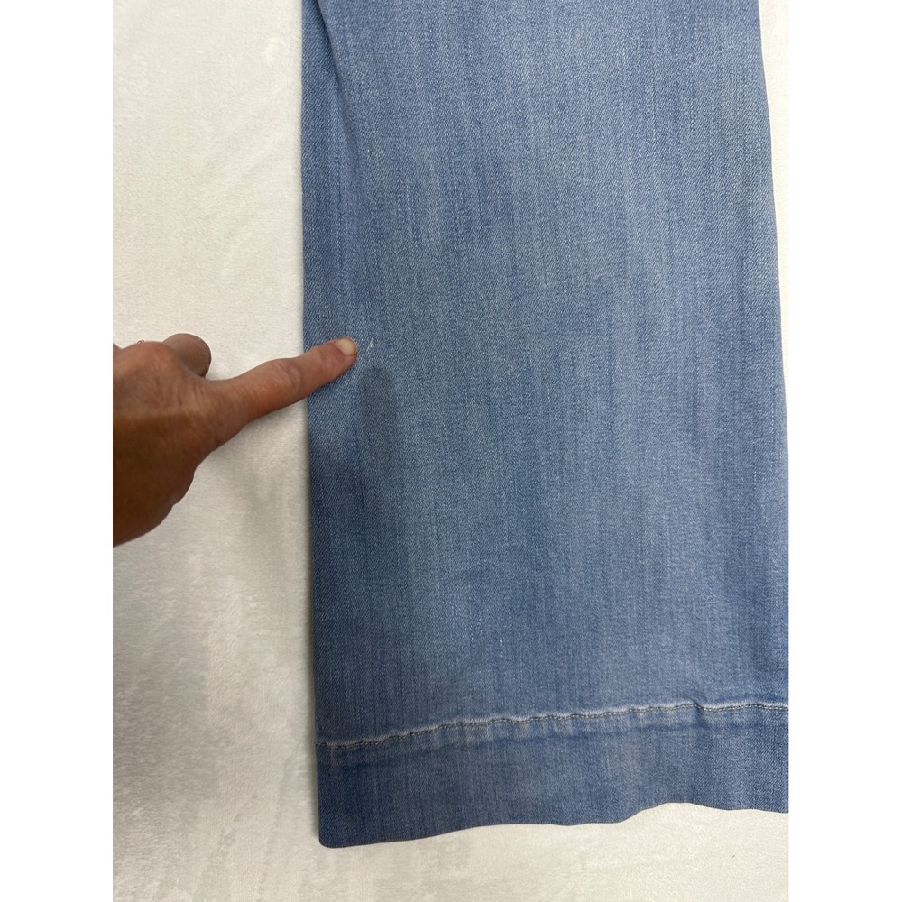 Pilcro and the Letterpress High Rise Bootcut Trouser Jeans Light Wash Size 29x31 - Picture 8 of 16
